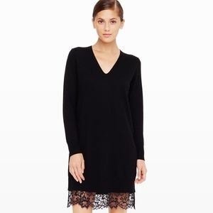 Club Monaco Maraie Lace Hem Sweater Dress NWT